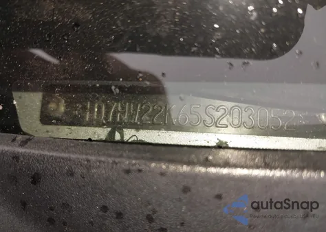 2005 Dodge Dakota St from USA, damaged, VIN 1D7HW22K65S203052